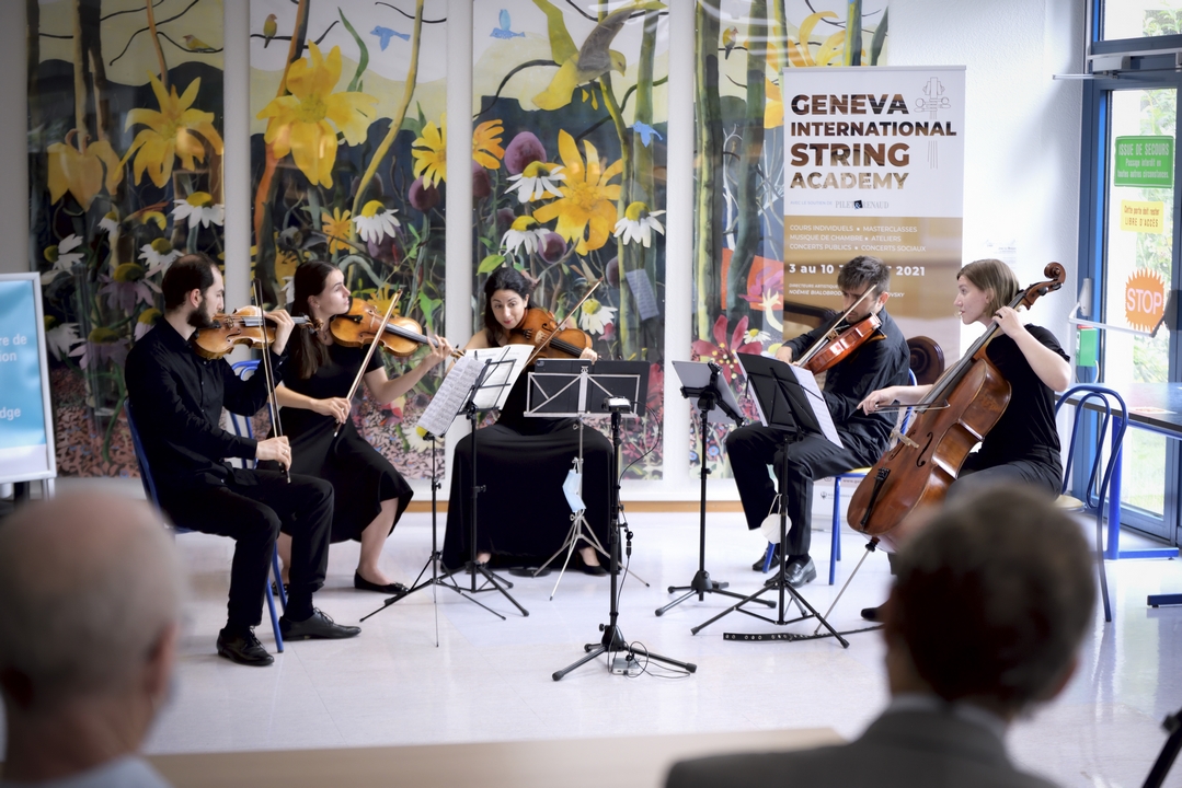 Geneva International String Academy  à l'Hopital Universitaire de Genève