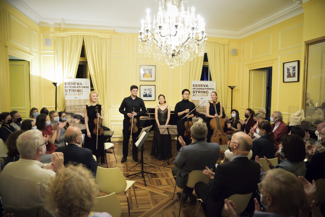 Geneva International String Academy  Concert at the Société de Lecture