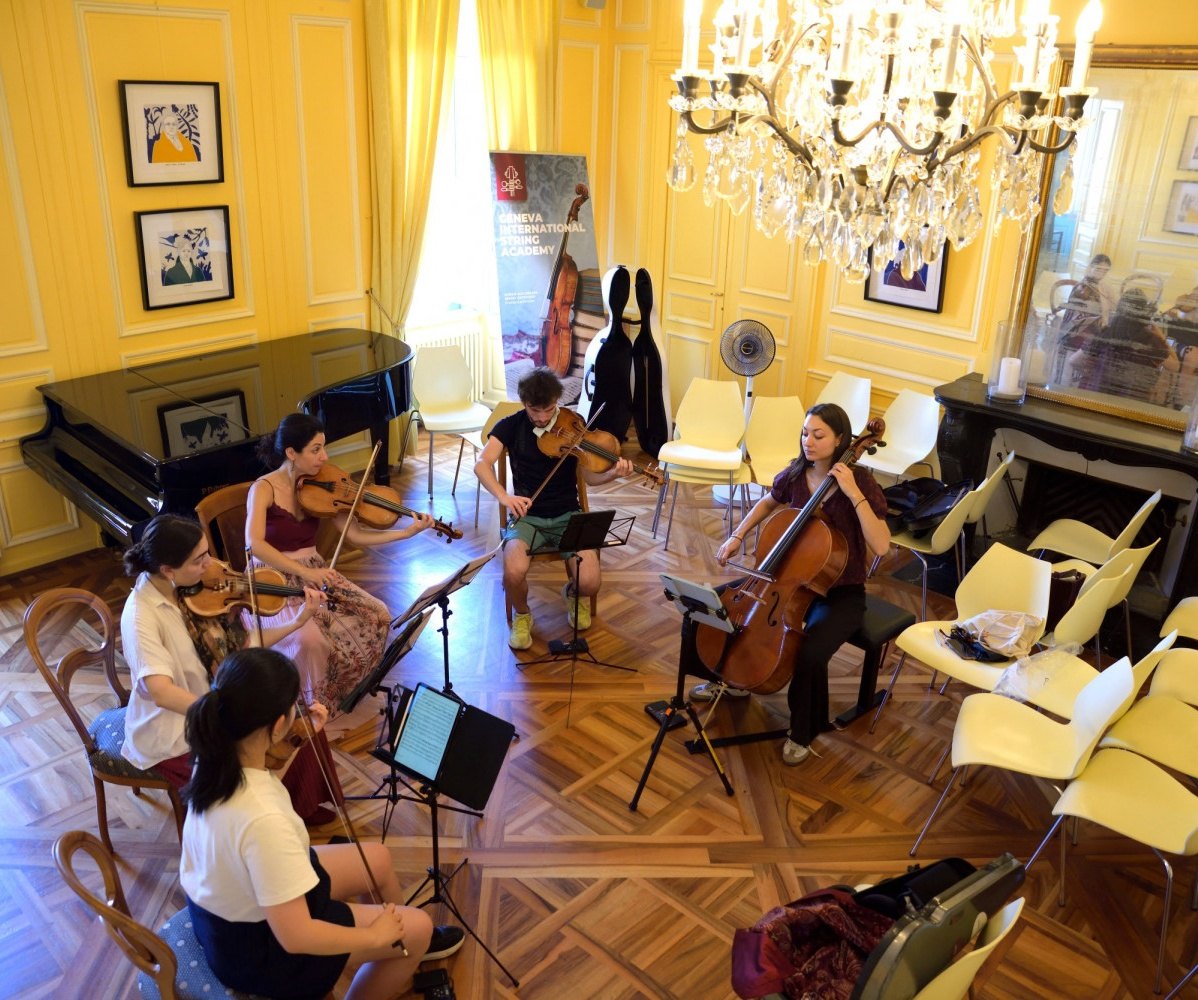 Rehearsal at the Société de Lecture