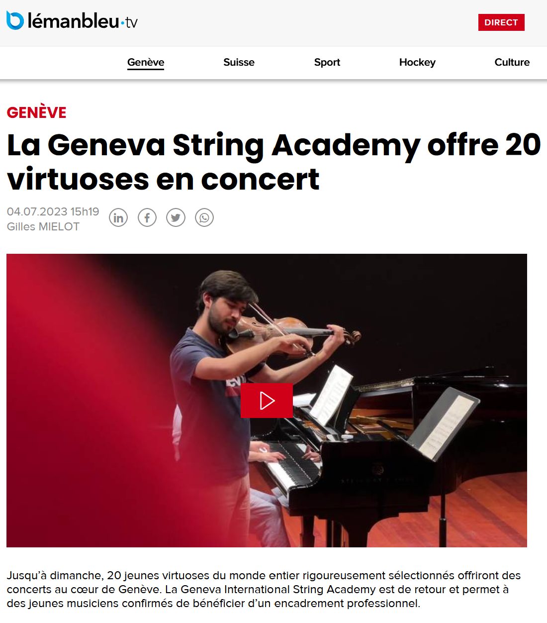 Léman Bleu TV