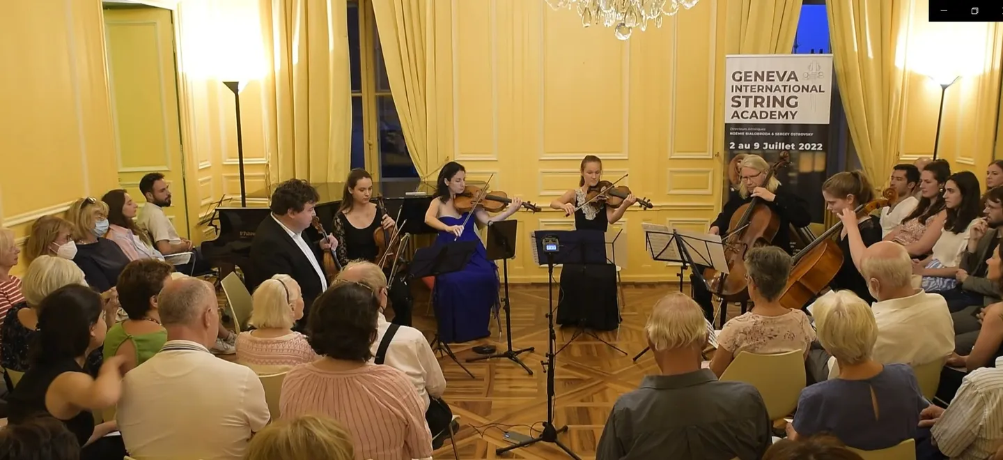 Concert de l'Académie dans les salons de la Société de Lecture